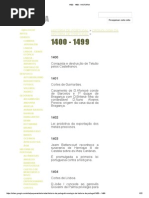 1400 - 1499 - HISTORIA