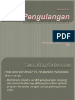 PD 06 Pengulangan Java