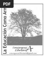 La educación como arma