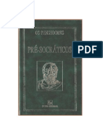 01 - os pré-socraticos -...os pensadores (1996)