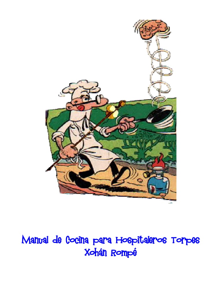 Manual de Cocina Para Hospitaleros Torpes | Alimentos ...