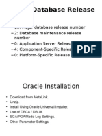 Oracle Database Release