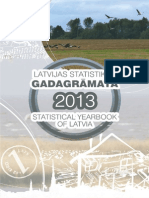 Statistical Yearbook of Latvia 2013