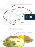 División Colonial de La Provincia de Honduras