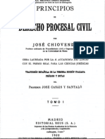 Chiovenda, Jose - Principios de Derecho Procesal Civil - Tomo 1
