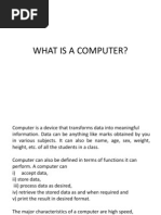 What Is A Computer