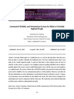 Automated Mobility and Orientation System For Blind or Partially Sighted People