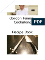 Gordon Ramsay Cookalong Recipe Book