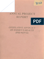 Annual Project Report