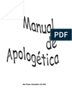 As seitas e heresias segundo manual de apologética