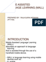 Task 2 Mobile Assisted Language Learning (Mall) A