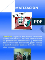 DRAMATIZACIÓN