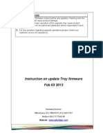Instruction To Update Troy