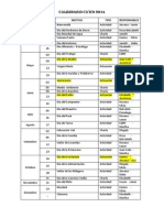 Calendario Civico 2014