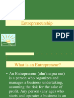 Entrepreneurship