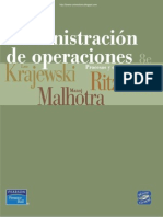 Administración de Operaciones - 8va Edición - Krajewski, Ritzman, Malhotra