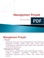 Manajemen Proyek