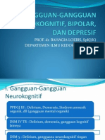 Gangguan-Gangguan Neurokognitif, Bipolar, Dan Depresif