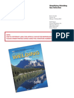 Simplifying Shielding Gas Selection: Kevin A Lyttle Reprinted From Practical Welding Today January/February 2005