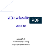 Lec 01 Shaft Design