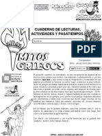 Mitos Griegos, Cuaderno de Lecturas, Actividades y Pasatiempos)