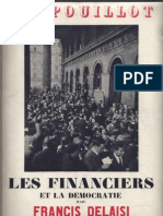 Delaisi Francis - Les Financiers Et La Democratie