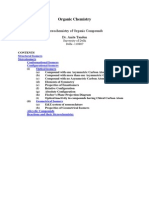 Organic Chemistry Stereochemistry Guide