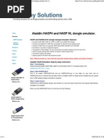 Soft Key Solutions - HASP4 HASP HL Hardlock Dongle Emulator For Aladdin Hardware Key