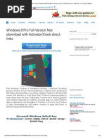 Windows 8 Pro Full Version Free Download With Activator - Crack Direct Links - Expert2Program - Software's, PC Games, Ebooks