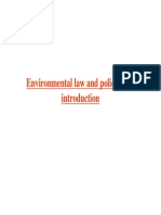 Environmental Law and Policy-An Introduction