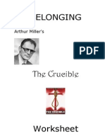 Arthur Miller The Crucible Worksheet 2013