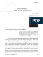 A Crise 2007 2012 Lineamentos para Uma Abordagem Global Osvaldo Coggiola