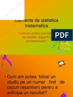 Elemente de Statistic a Mate Matic A