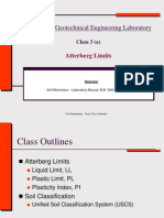 4-Soil Plasticity (Atterberg Limits)