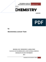 The Manual Book of Biochemistry Experiment