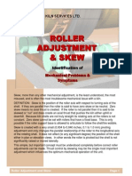 Roller Adjustment and Skew