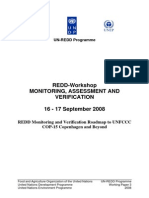 Roadmap - REDD Monitoring and Verification Roadmap to UNFCCC COP-15 Copenhagen and Beyond