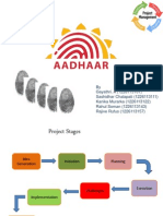 Project Mgnt. Aadhar Card - UIDAI