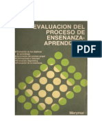 Evaluacion Del Proceso Educativo