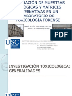 6.preparación de Muestras Biológicas y Matrices Alternativas en Un Laboratorio de Toxicología Forense