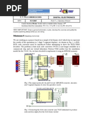 74185 BCD Converter Design Guide | PDF | Computers