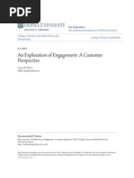 An Exploration of Engagement- A Customer Perspective