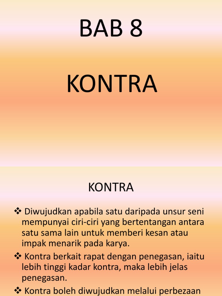 Kesan kontra