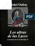 Onfray Michel - Contrahistoria de La Filosofia IV - Los Ultras de Las Luces