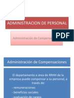 Administracion de Compensaciones