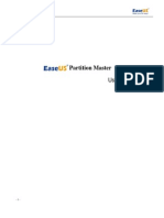 Easeus Partition Master User Guide