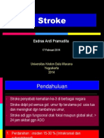 Kuliah Stroke - Dr. Esdras Pramudita, Sp. S FK UKDW