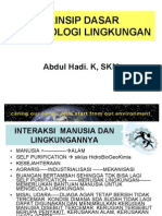 Prinsip Dasar Toksikologi Lingkungan