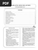 Legislação e Questões MTE