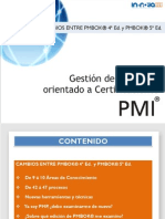 Cambios Entre PMBOK y PMBOK 5